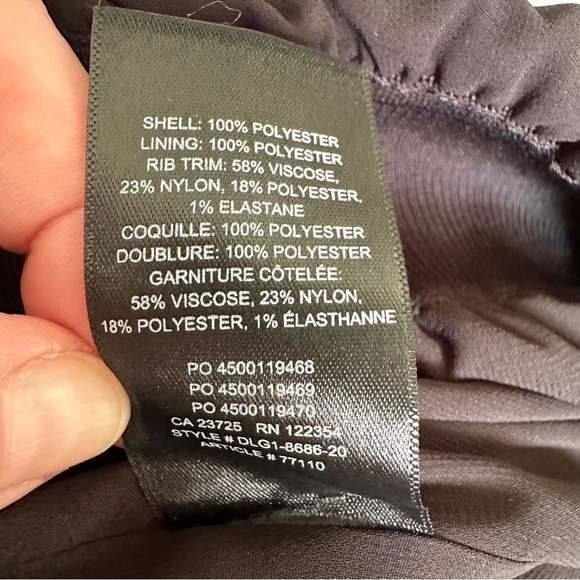 Babaton Aritzia Black Scala Jumpsuit sz Medium - Picture 15 of 16